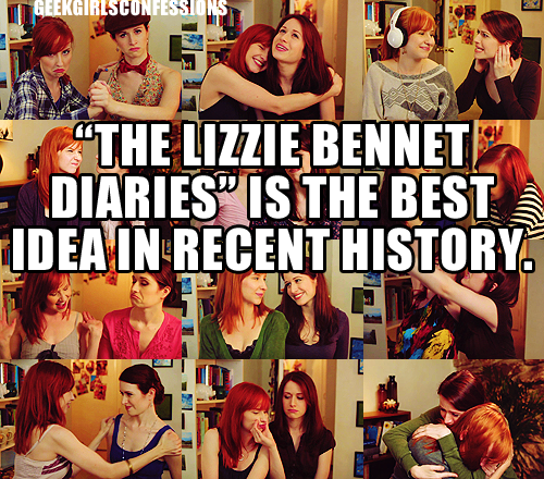 Image result for lizzie bennet diaries