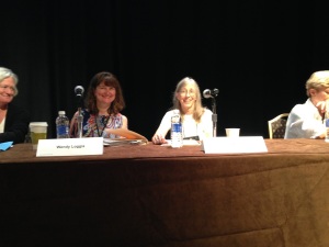 Allyn Johnston, Wendy Loggia, and Lucia Monfried (pic from Official SCBWI conference blog.)
